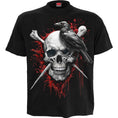 Indlæs billede i Gallery viewer, T-shirt Spiral Death Raven

