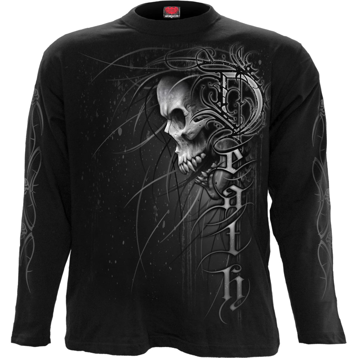 Langærmet T-shirt Spiral Death Forever