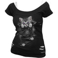 Load image into Gallery viewer, Tops - Short Sleeve Spiral Bright Eyes
