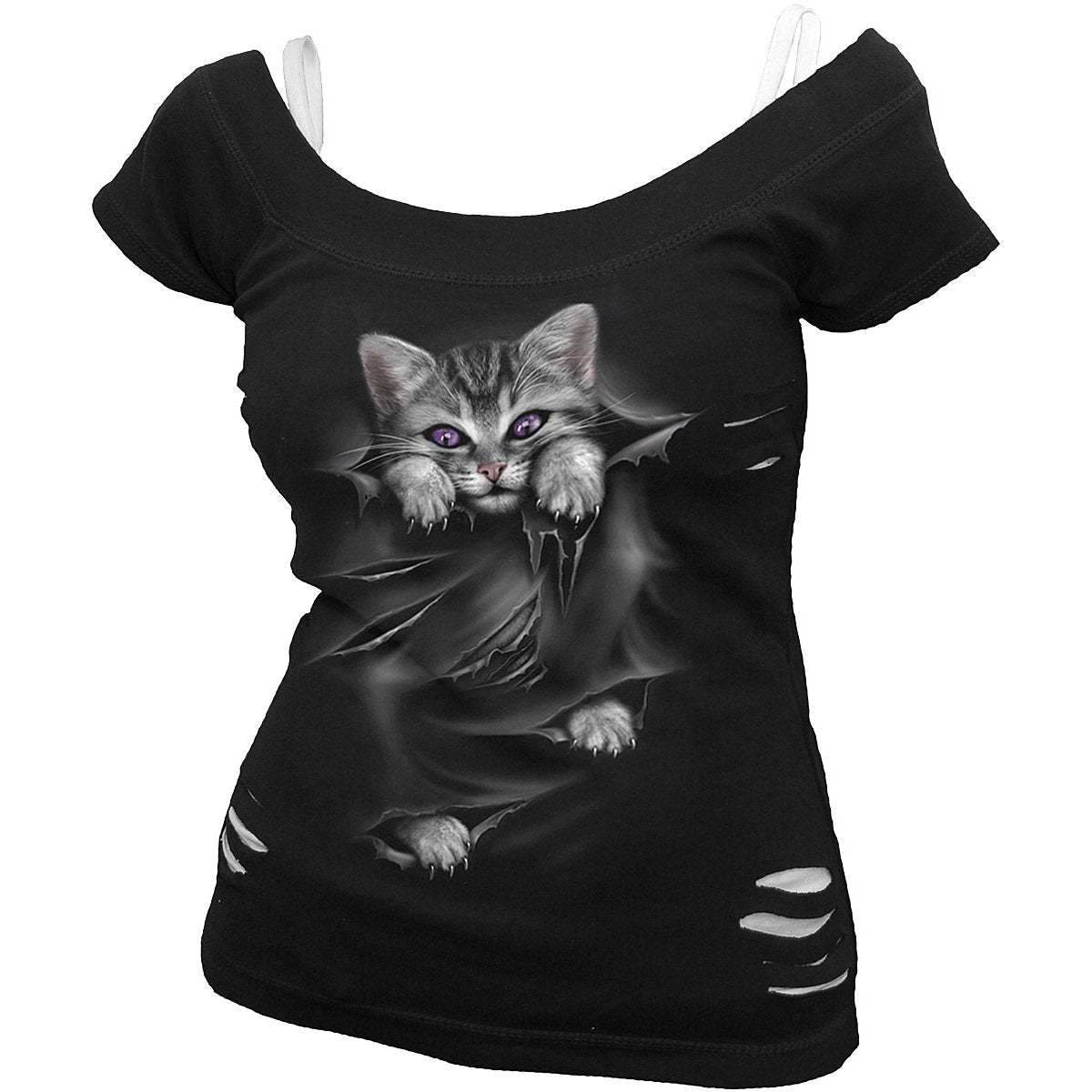 Tops - Short Sleeve Spiral Bright Eyes
