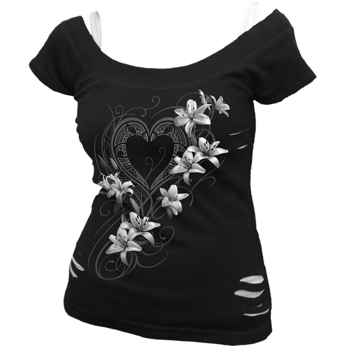 Tops - Short Sleeve Spiral Pure Of Heart