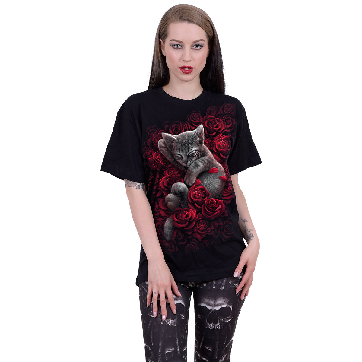 T-shirt Spiral Bed Of Roses