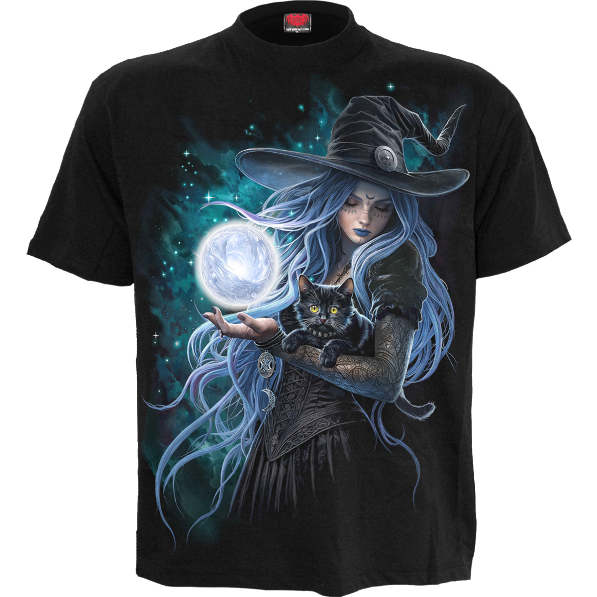 T-shirt Spiral Mystic Moon
