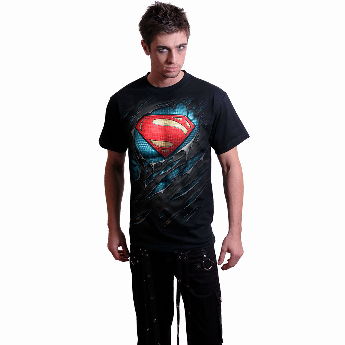T-shirt Spiral Superman