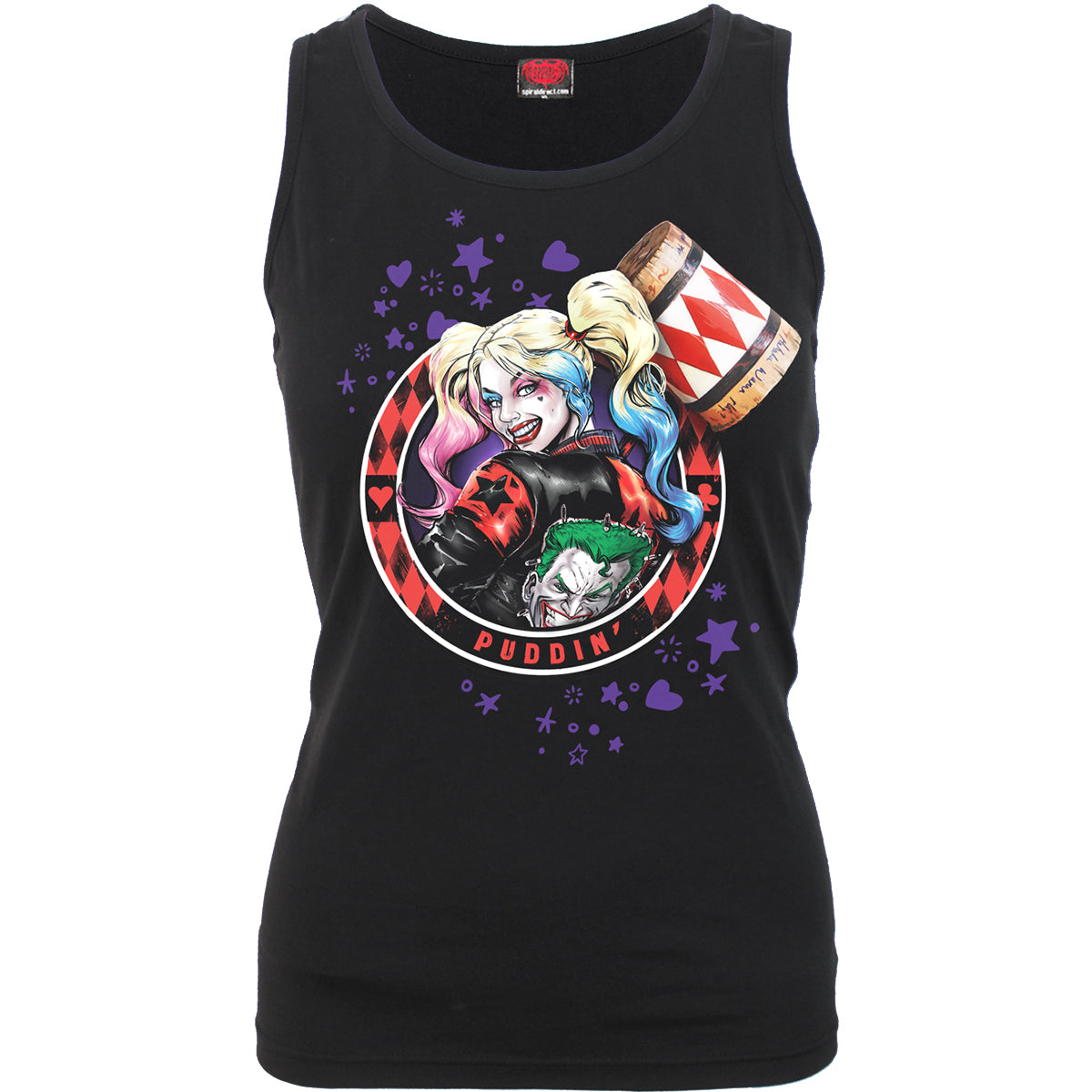 Tanktop Spiral Harley Quinn
