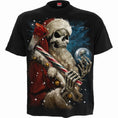 Load image into Gallery viewer, T-shirt Spiral Candy Cane Santa

