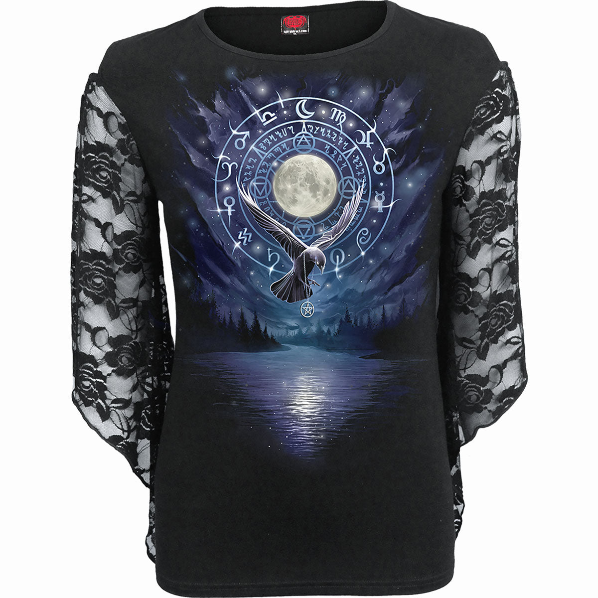 Langærmet T-shirt Spiral Witchcraft