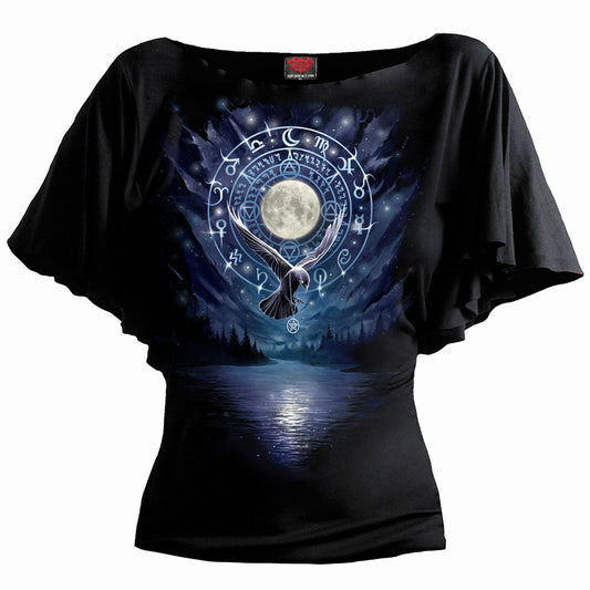 Tops - Short Sleeve Spiral Witchcraft