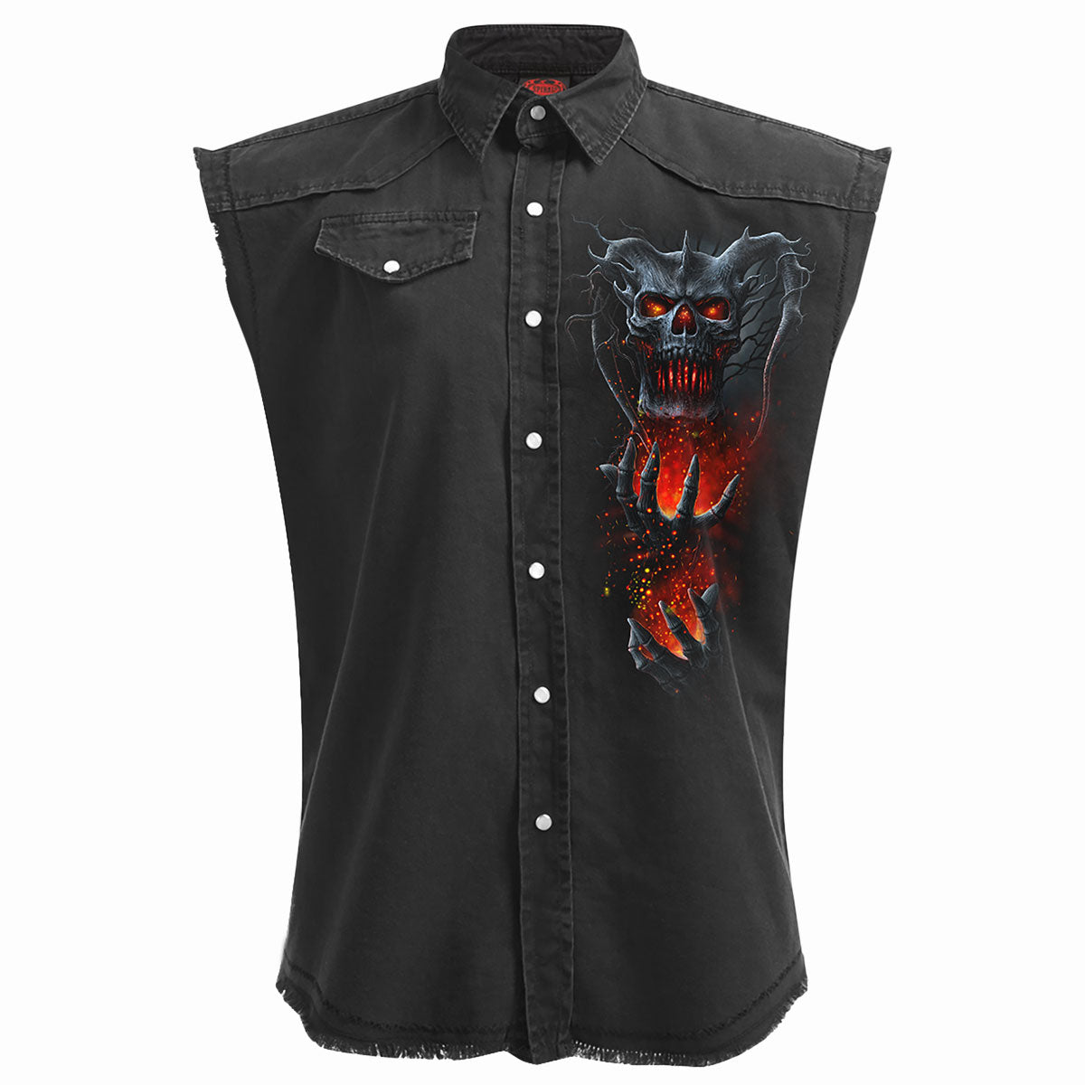T-shirt Spiral Death Embers