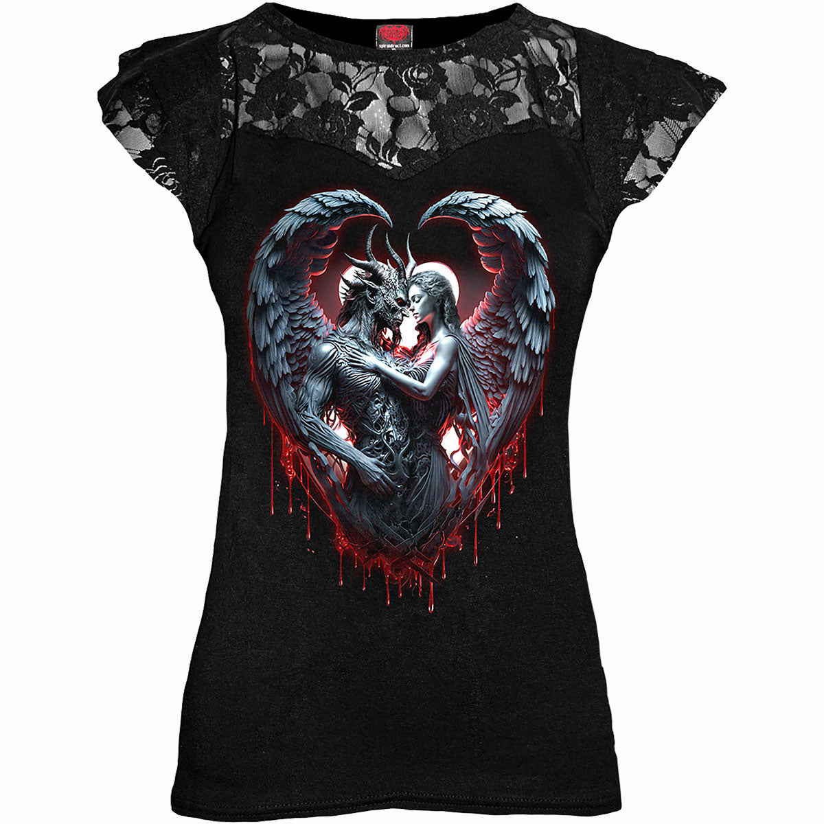 Tops - Short Sleeve Spiral Solemn Vow