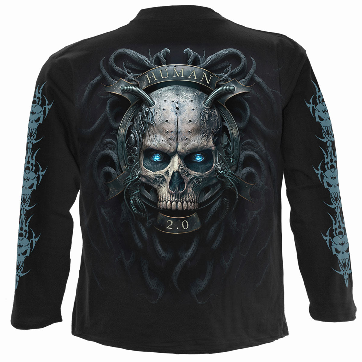 Langærmet T-shirt Spiral Human 2.0