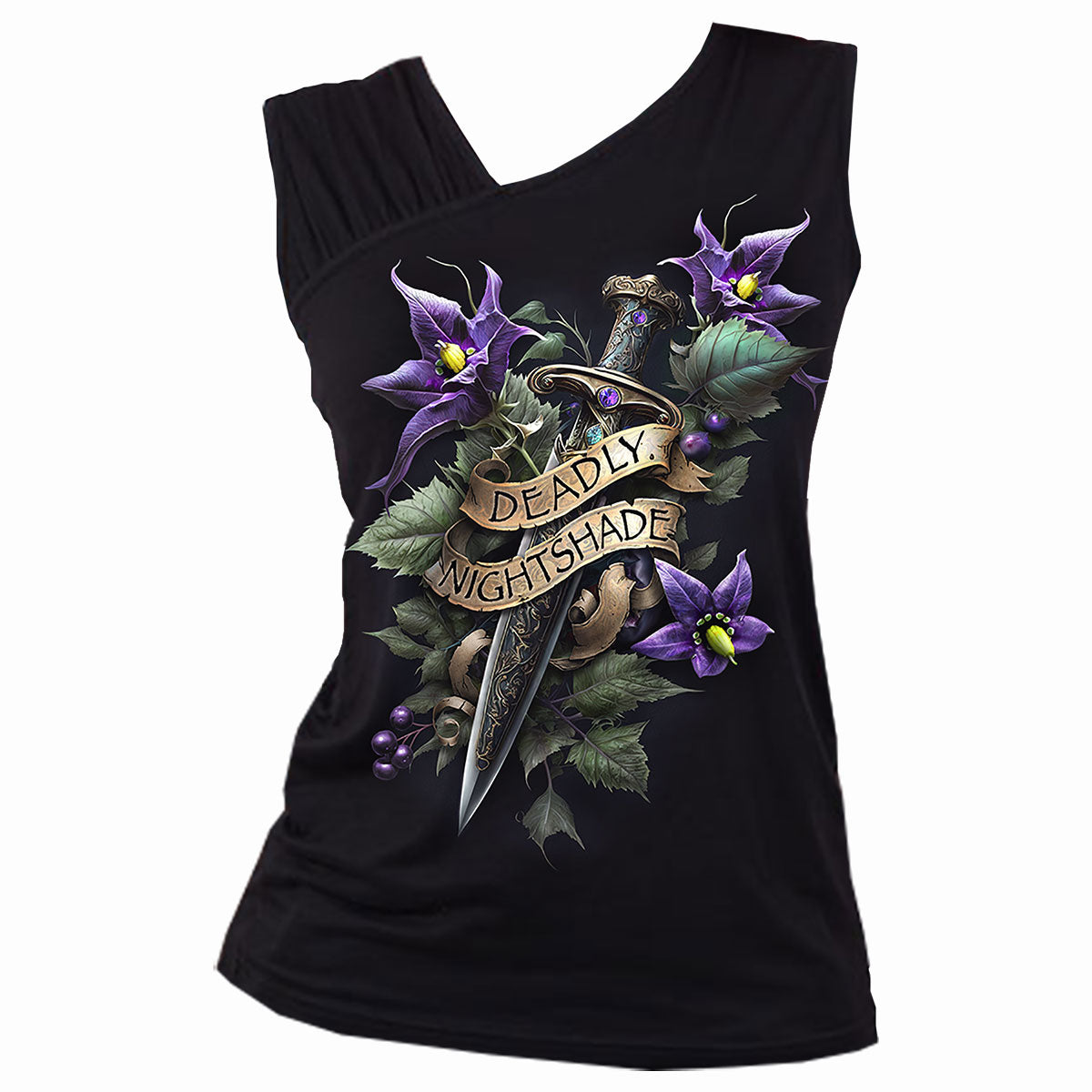 Tanktop Spiral Deadly Nightshade