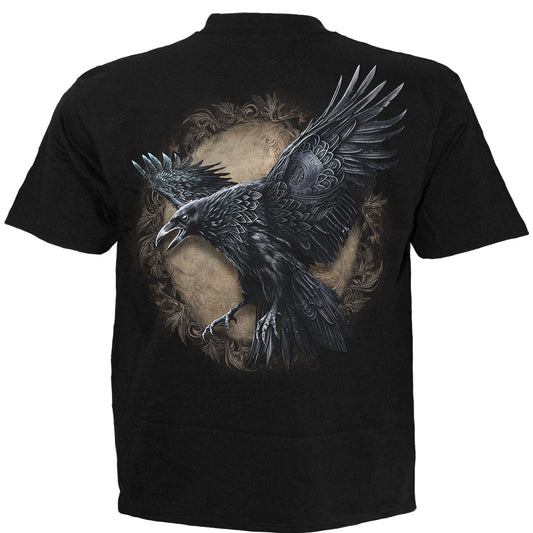 T-shirt Spiral Raven Wise