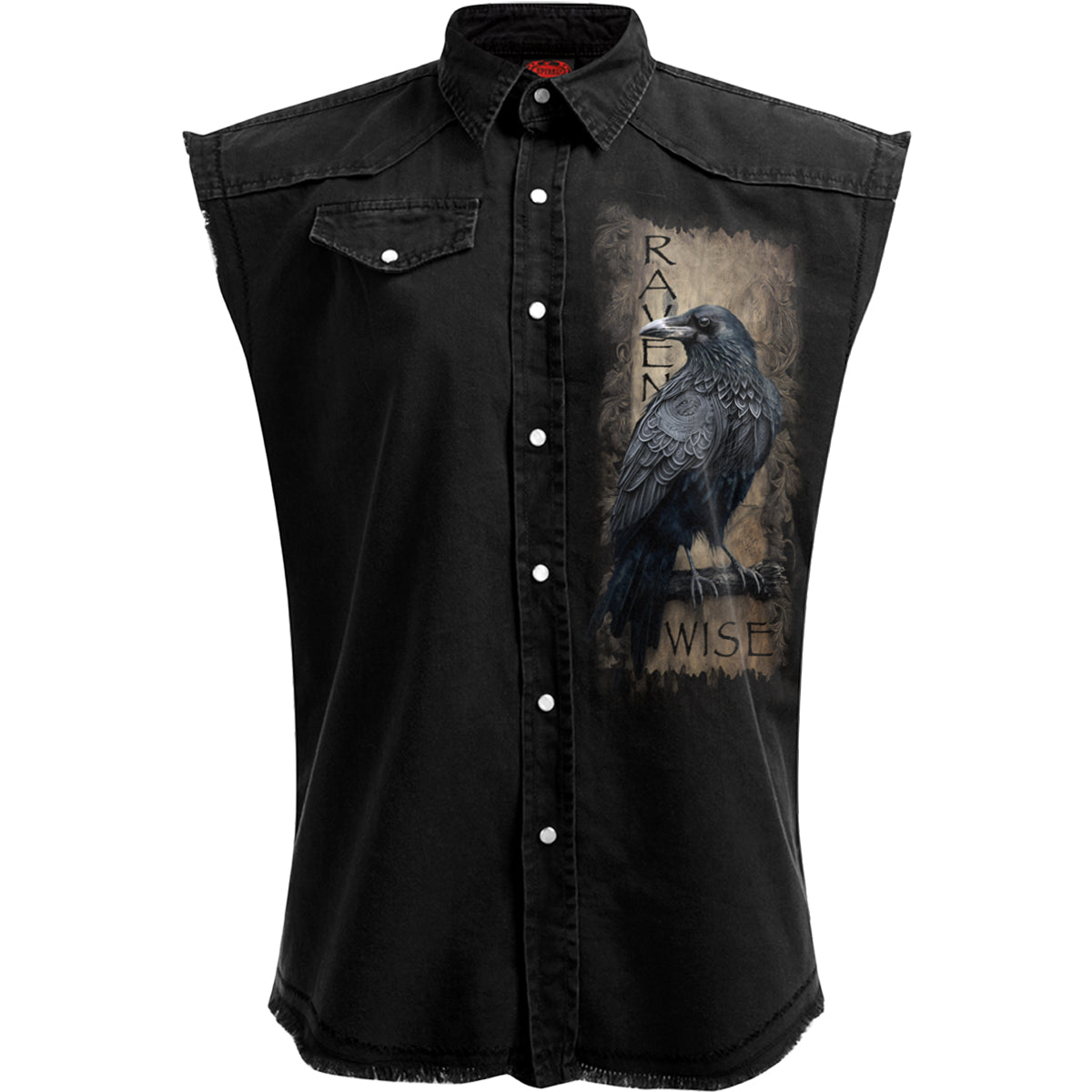 T-shirt Spiral Raven Wise