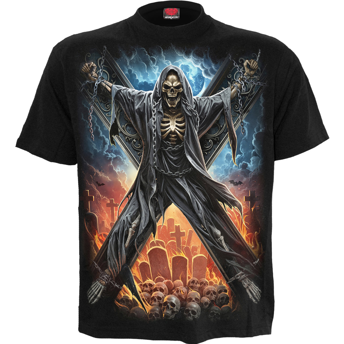 T-shirt Spiral Crossed Over