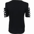 Load image into Gallery viewer, Tops - Short Sleeve Spiral Caged Angel
