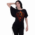 Load image into Gallery viewer, Tops - Short Sleeve Spiral Infernal Duel
