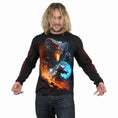 Load image into Gallery viewer, Langærmet T-shirt Spiral Infernal Duel
