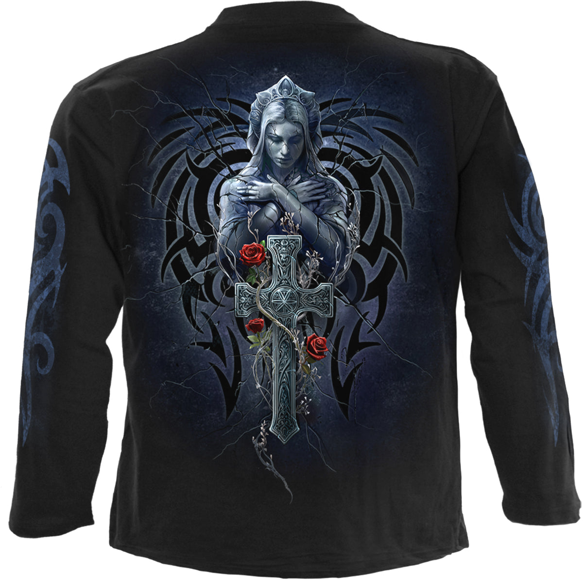 Langærmet T-shirt Spiral Grieving Angel