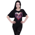 Load image into Gallery viewer, Tops - Short Sleeve Spiral Heart Of Dragons
