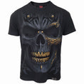 Indlæs billede i Gallery viewer, T-shirt Spiral Black Gold
