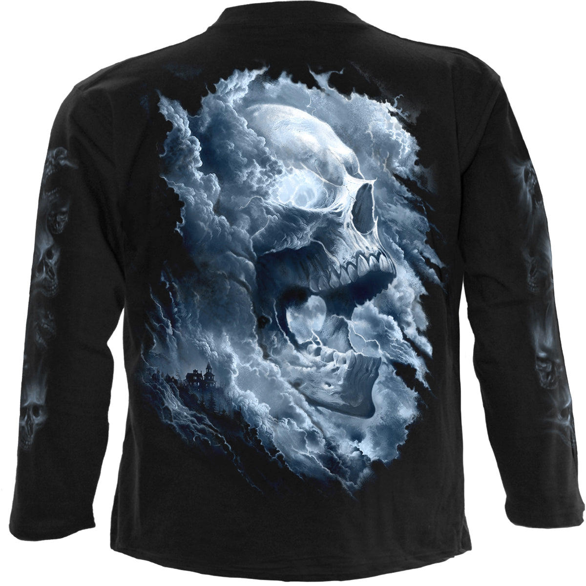 Langærmet T-shirt Spiral Grave Skies