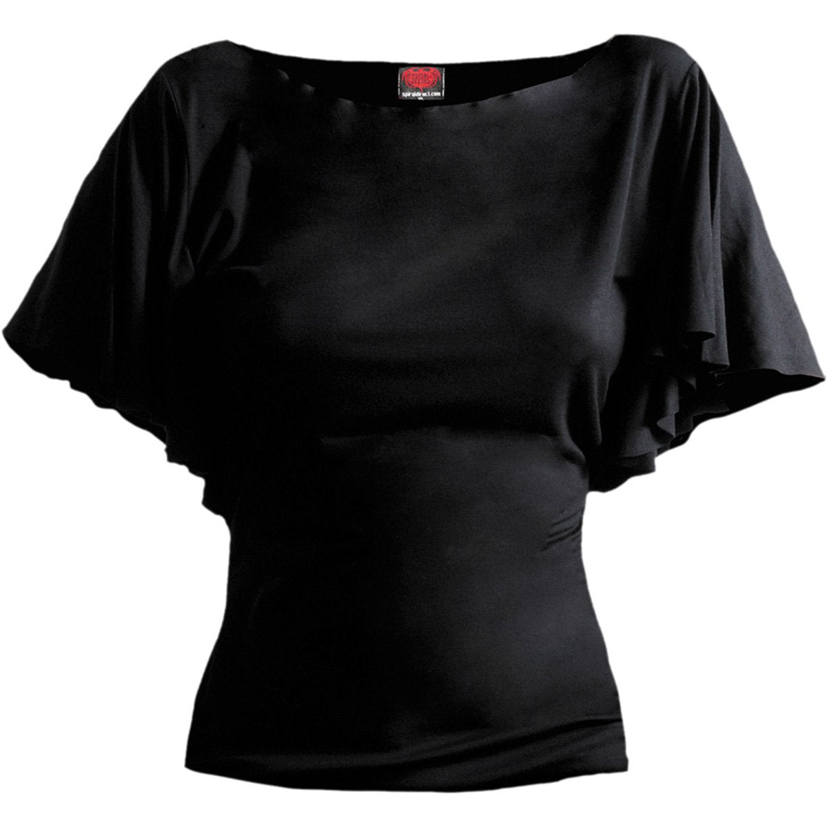 Tops - Short Sleeve Spiral Gothic Elegance