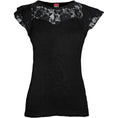 Indlæs billede i Gallery viewer, Tops - Short Sleeve Spiral Gothic Elegance
