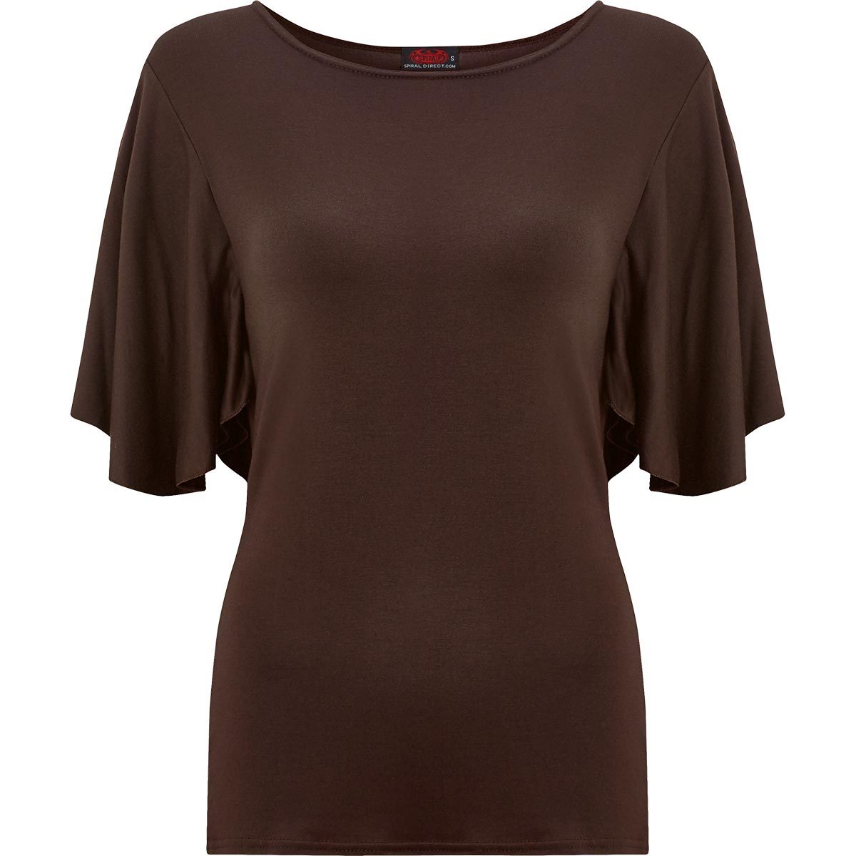 Tops - Short Sleeve Spiral Gothic Elegance