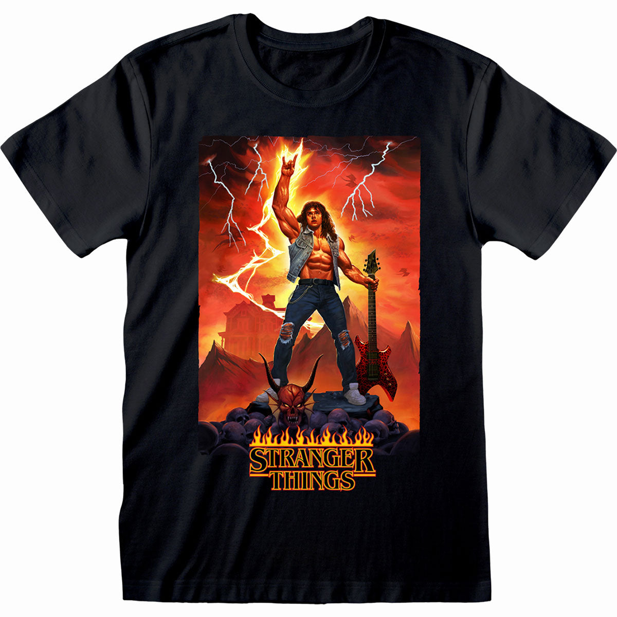 T-shirt Spiral Stranger Things 4