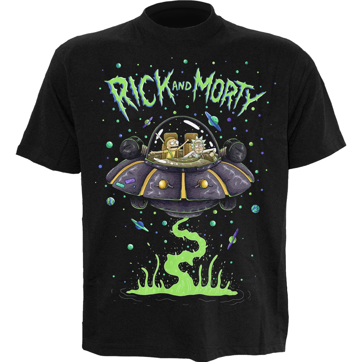 T-shirt Spiral Rick And Morty
