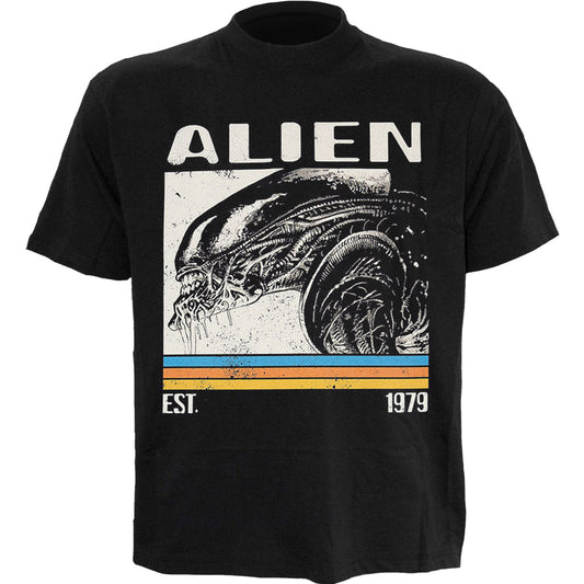 T-shirt Spiral Alien