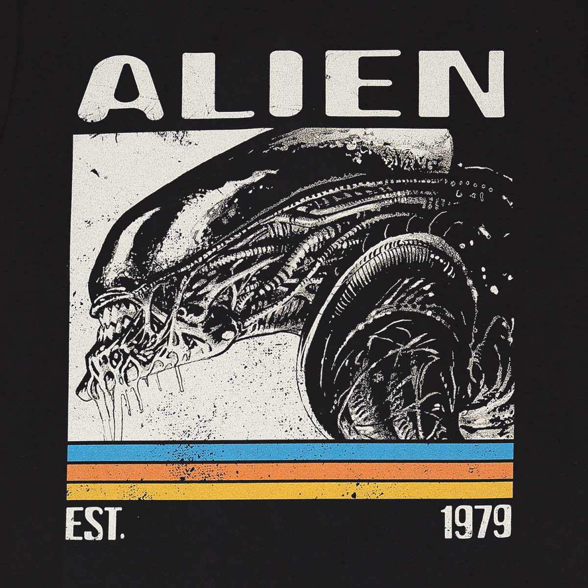 T-shirt Spiral Alien