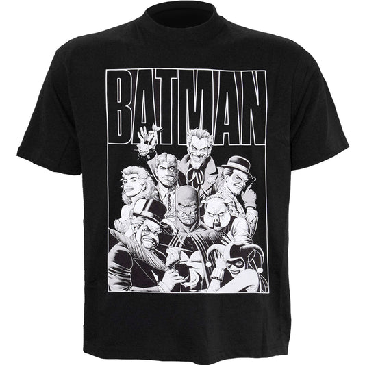 T-shirt Spiral Dc Comics Batman