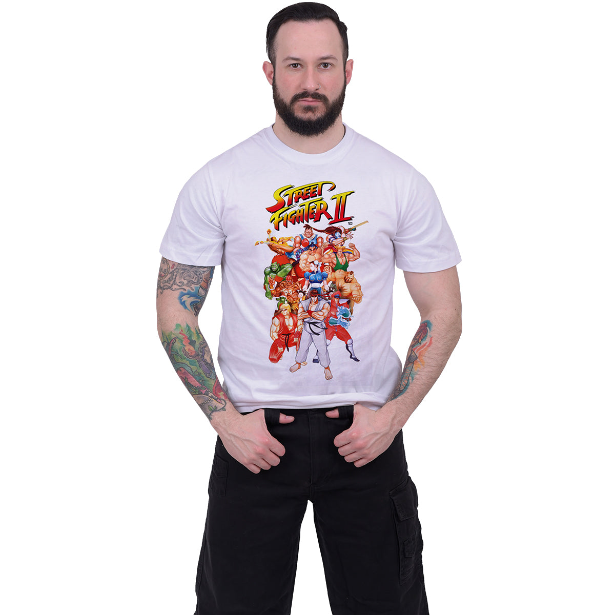 T-shirt Spiral Streetfighter 2
