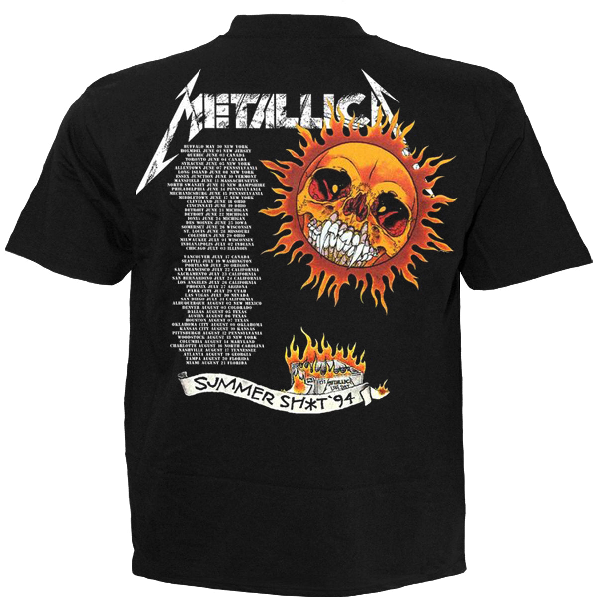 T-shirt Spiral Metallica