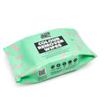 Load image into Gallery viewer, Crazy Color Color Remover Wipes / Farvefjerner kommer i en mintgrøn pakke med pink accenter og fed tekst. Disse biologisk nedbrydelige klude er perfekte til skånsom hårfarvefjerning på farten.
