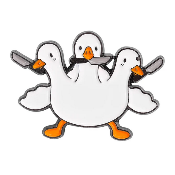 Pin Murder Duck