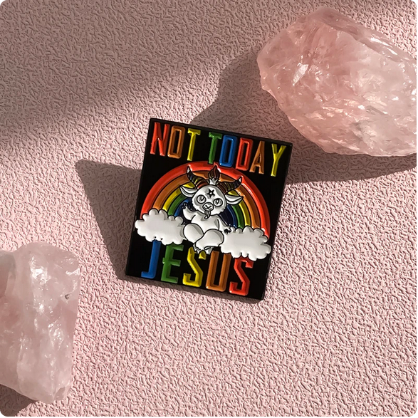 Pin Not Today Jesus