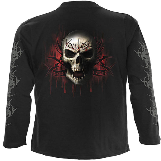 Langærmet T-shirt Spiral Game Over
