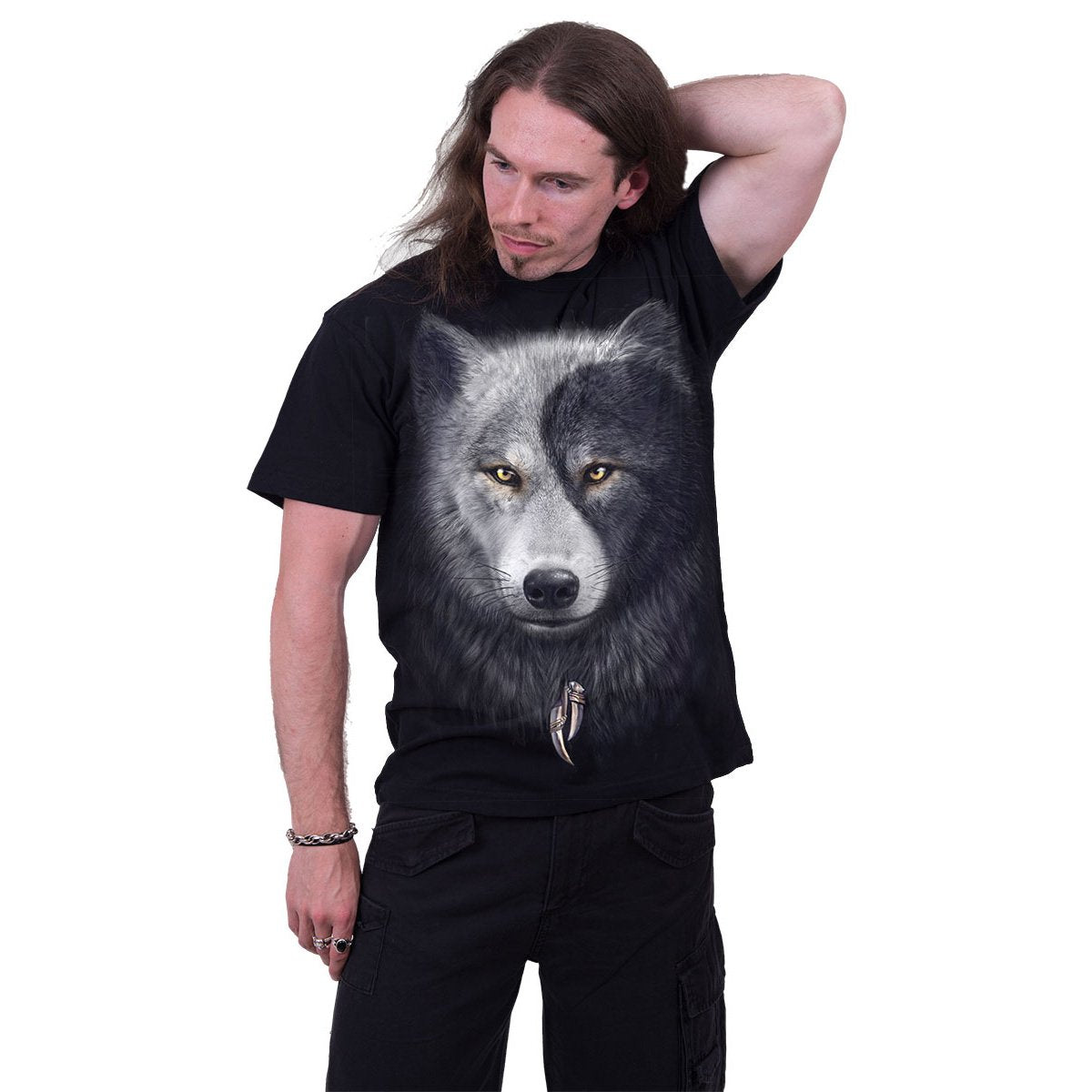 T-shirt Spiral Wolf Chi