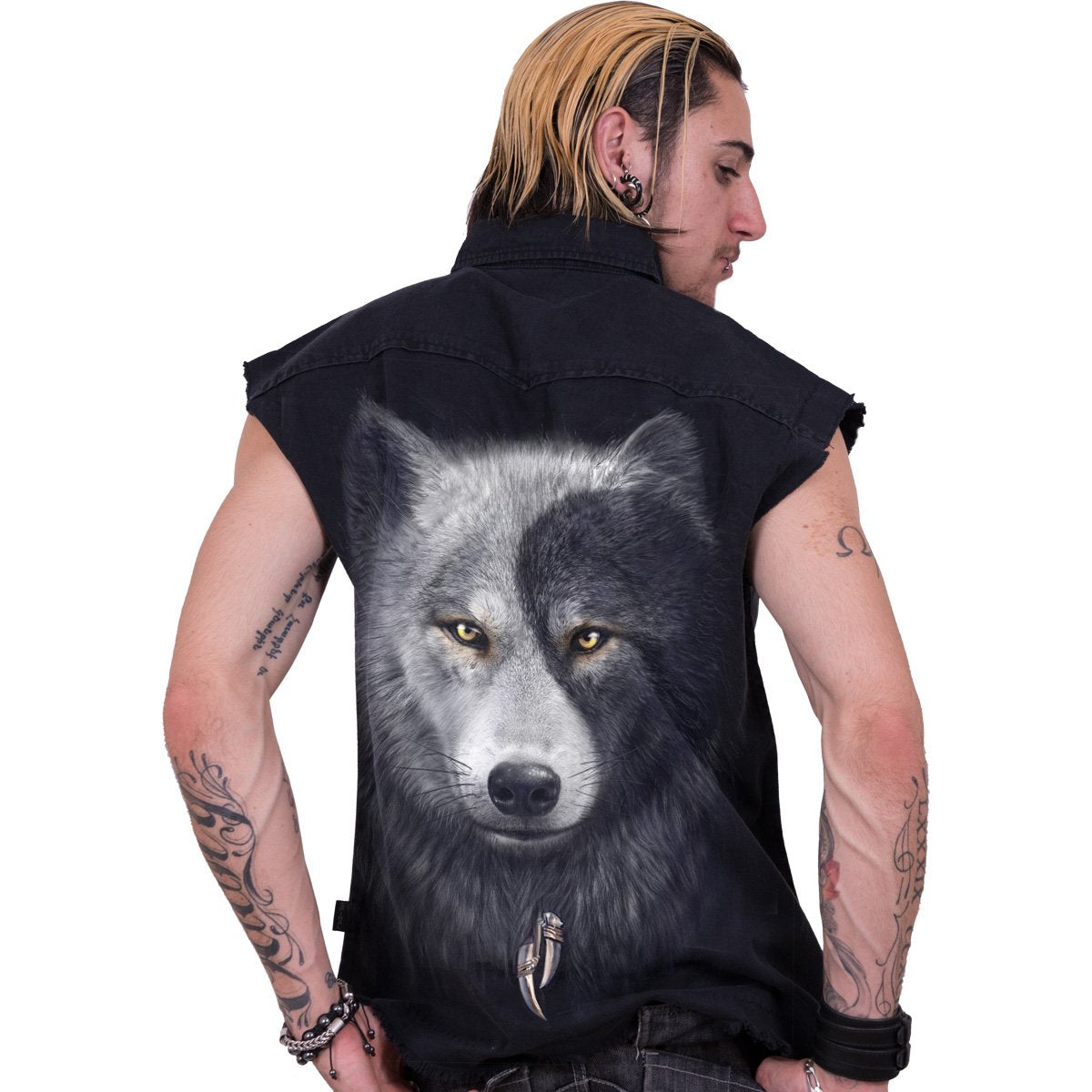 T-shirt Spiral Wolf Chi