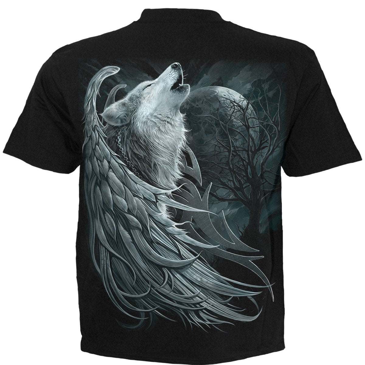 T-shirt Spiral Wolf Spirit