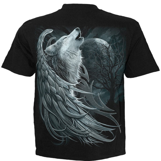 T-shirt Spiral Wolf Spirit