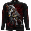 Indlæs billede i Gallery viewer, Langærmet T-shirt Spiral Infernal Unicorn
