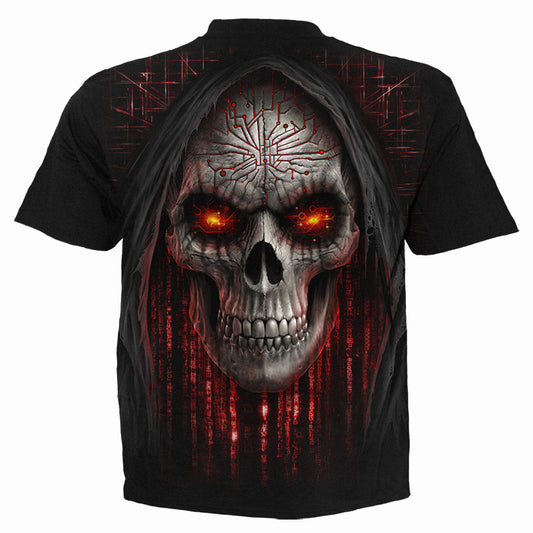 T-shirt Spiral Cyber Death
