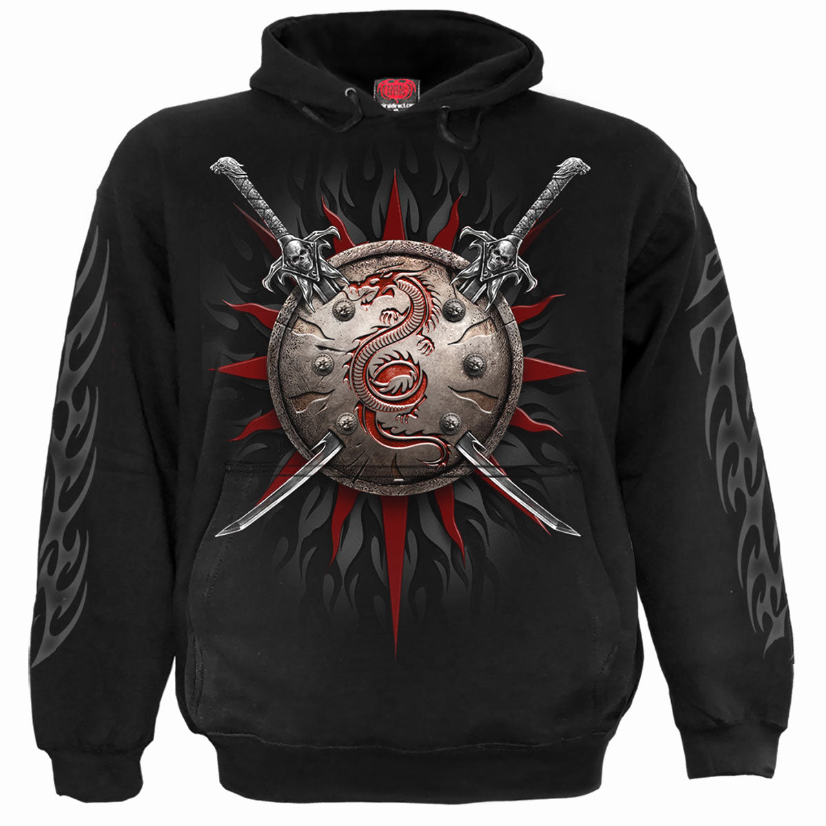 Hættetrøje Spiral Oriental Dragon
