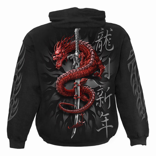 Hættetrøje Spiral Oriental Dragon