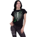Indlæs billede i Gallery viewer, Tops - Short Sleeve Spiral Heart Ribs
