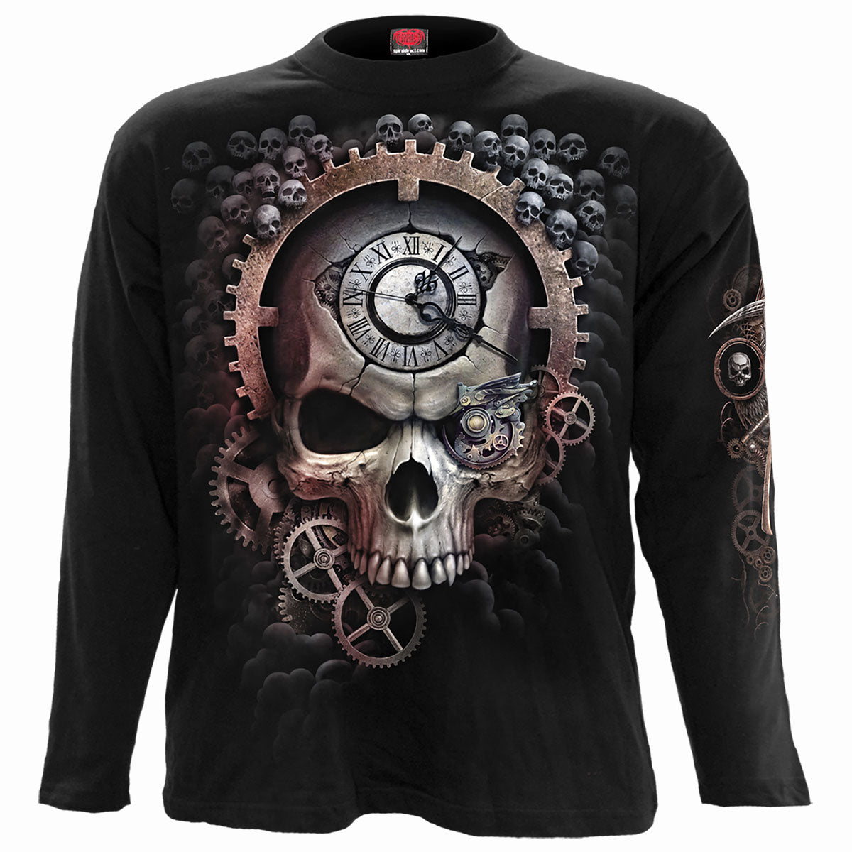 Langærmet T-shirt Spiral Reaper Time